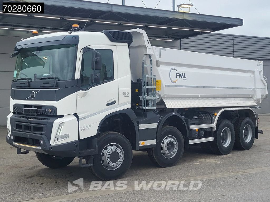 Volvo FMX 460 8X6 19m3 KH-Kipper VEB LED Big-axle Steelsuspension Euro 6