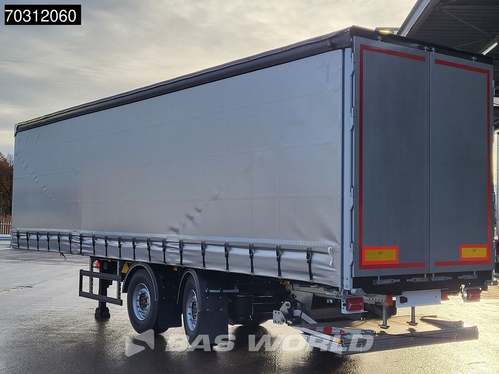 System Trailers LPRS18 NEW Taiilgate Lift+Steeringaxle Hardwood floor SAF