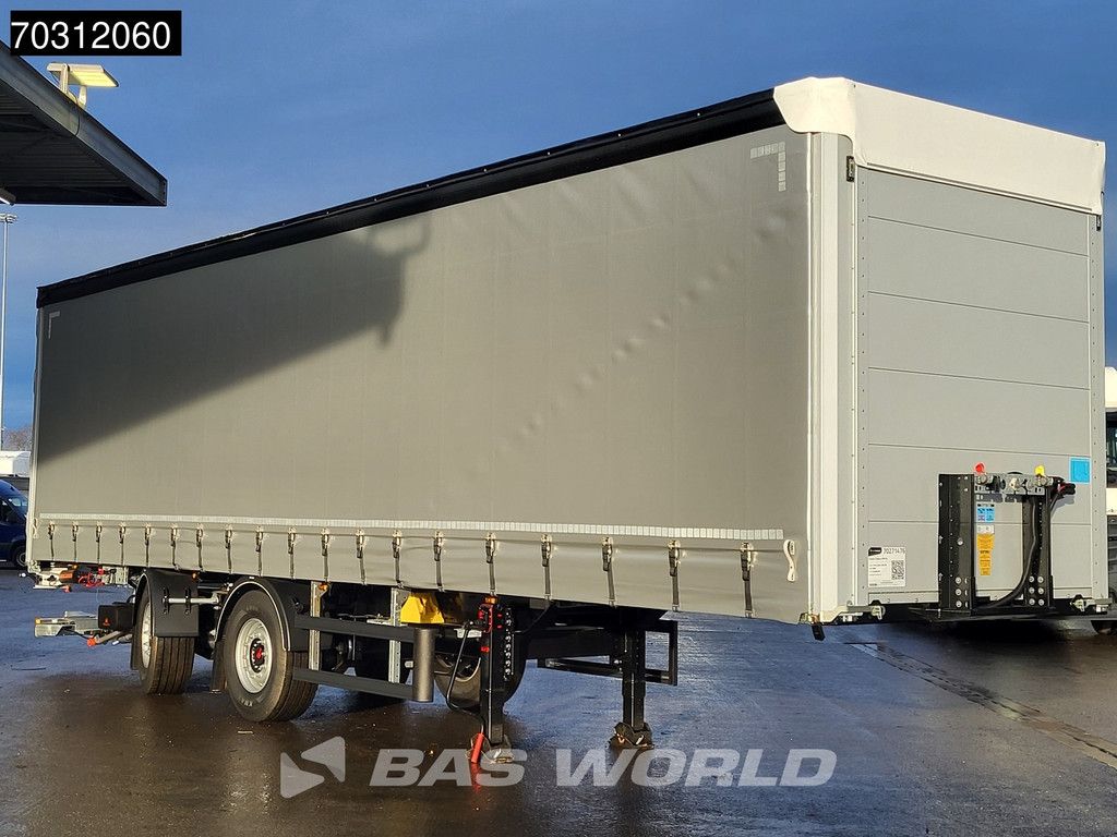 System Trailers LPRS18 NEW Taiilgate Lift+Steeringaxle Hardwood floor SAF