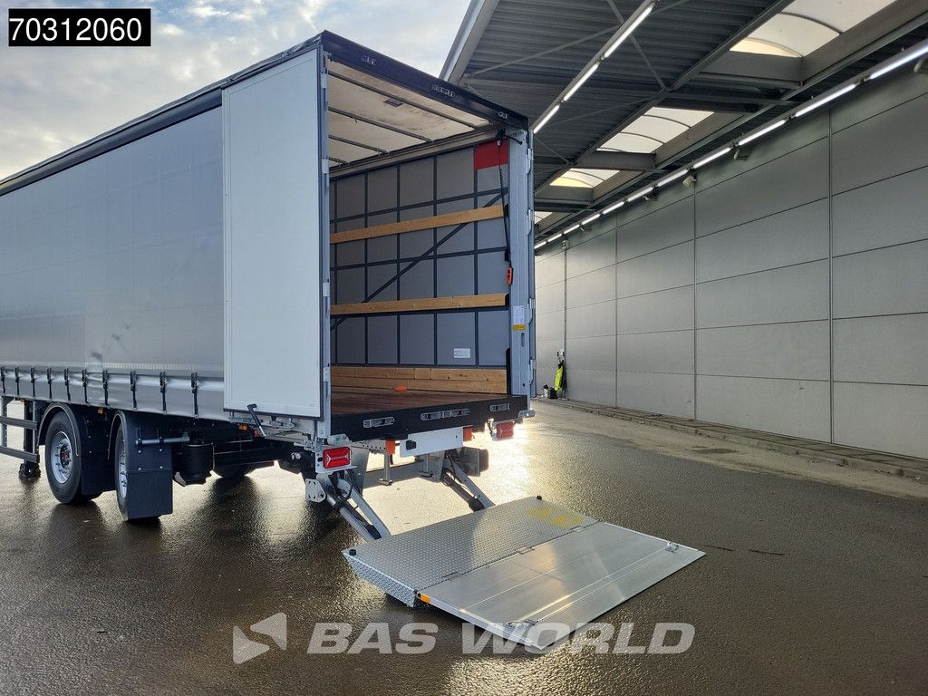 System Trailers LPRS18 NEW Taiilgate Lift+Steeringaxle Hardwood floor SAF