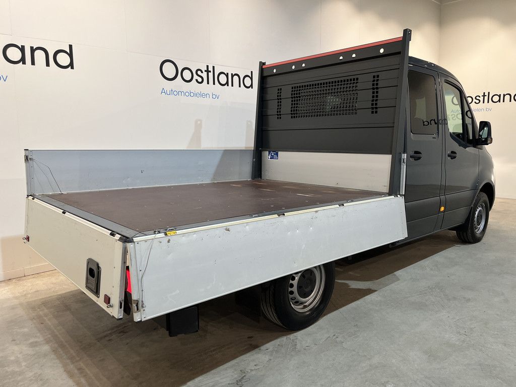 Mercedes-Benz Sprinter 317 CDI L2 RWD DC Dubbel Cabine Automaat Open Laadbak / Euro 6 / Airco / Cruise Control / Trekhaak / Camera / 16.200 KM !!