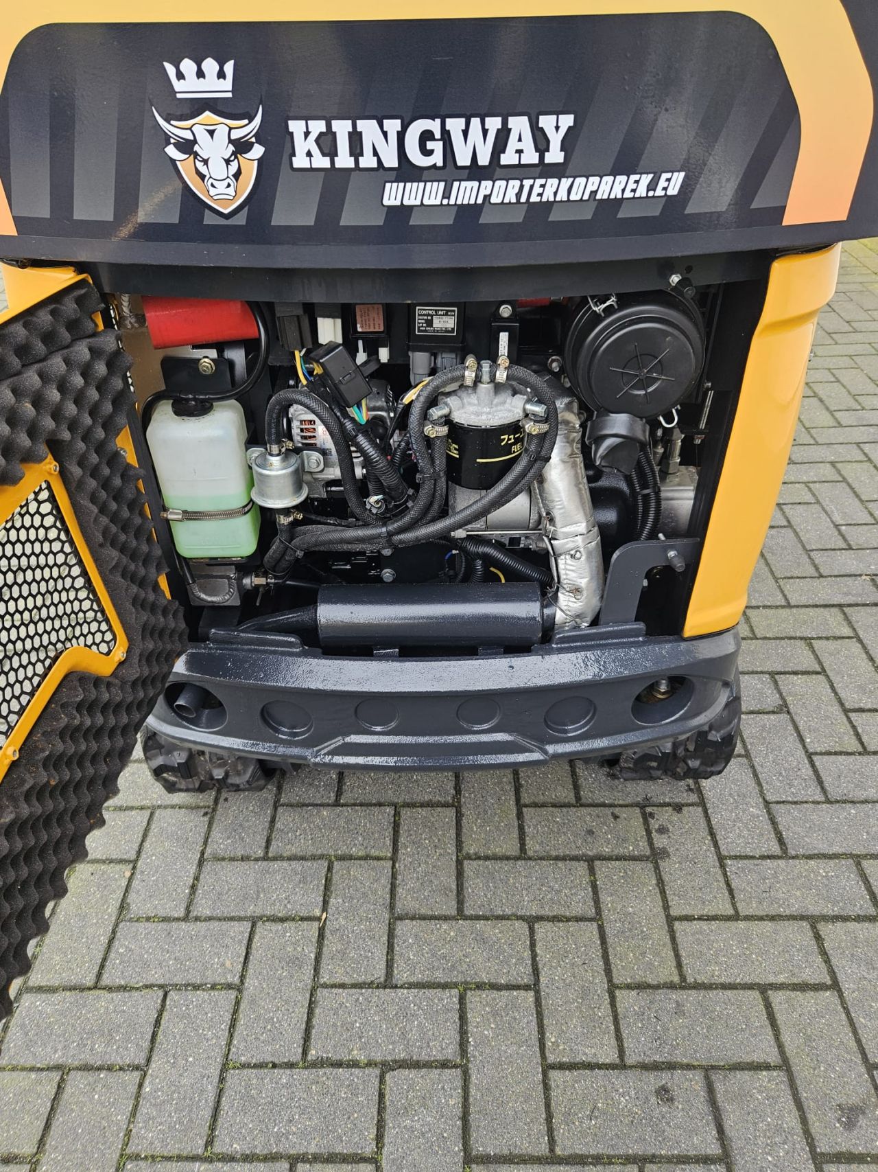 MINIGRAAFMACHINE Minigraver YAMA H12 cabine UITVERKOCHT