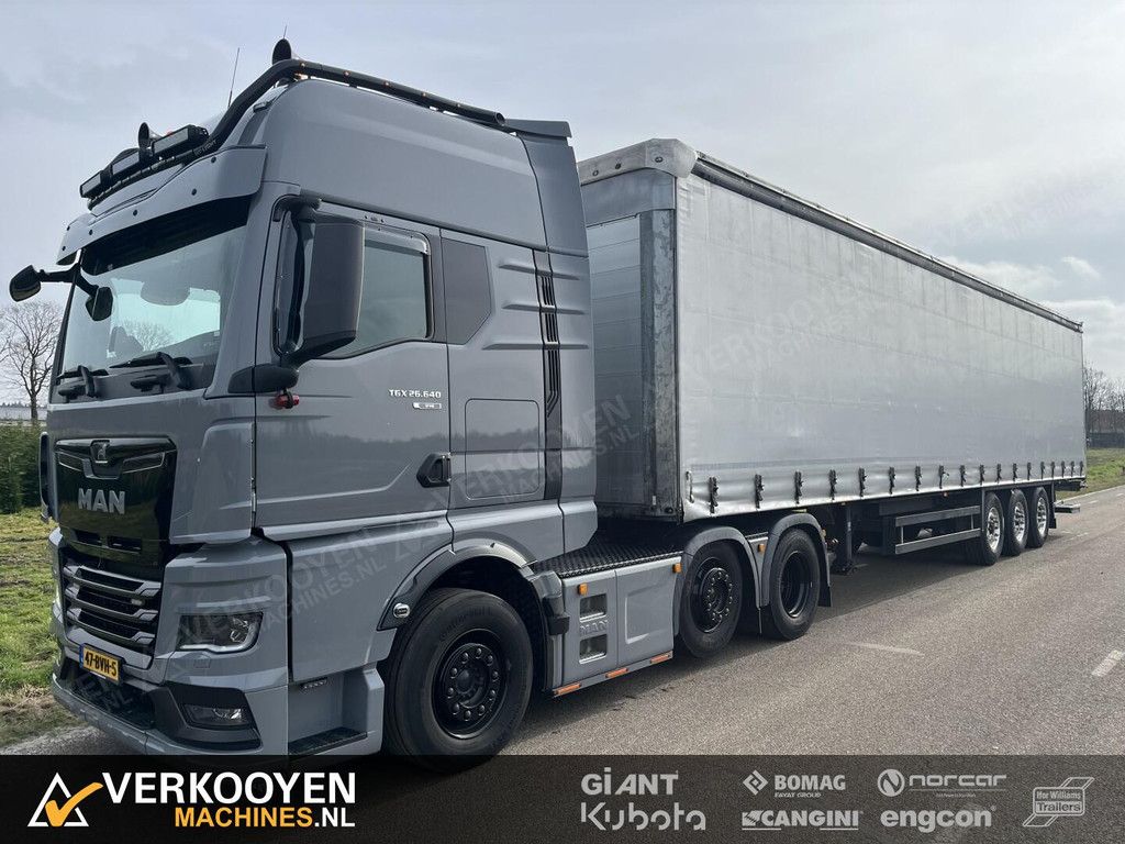 2018 Schmitz Cargobull 3CB 3ST Schuifzeil Oplegger - Liftas - Laadklep - Schuifdak - Alcoa LT587