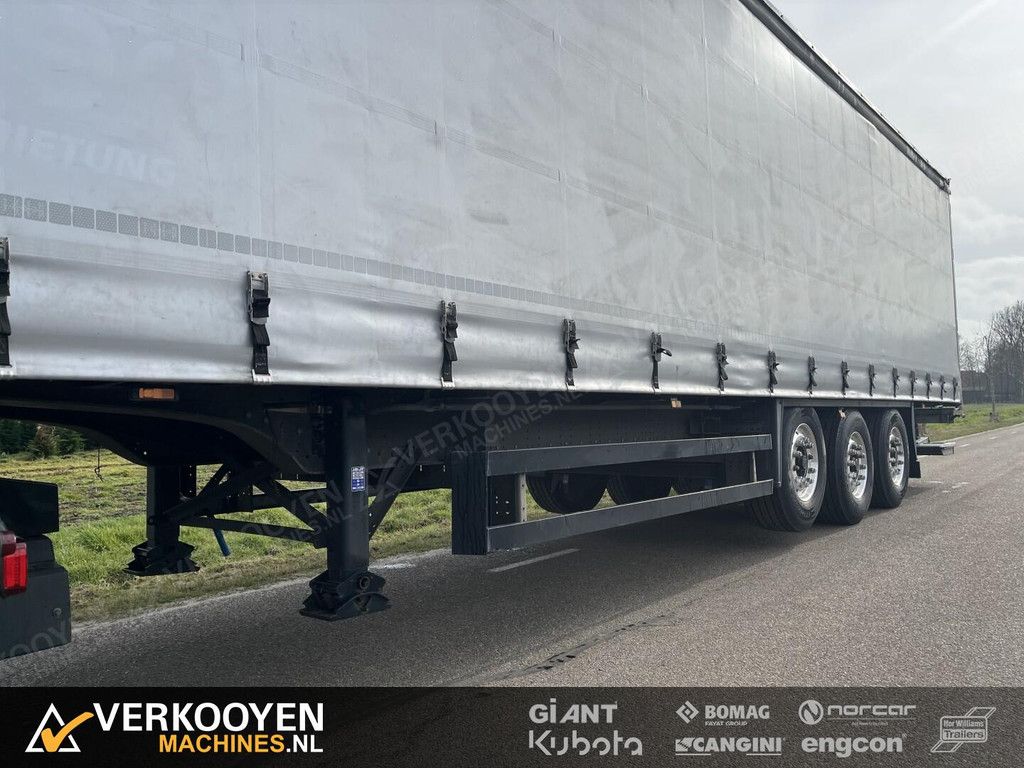 2018 Schmitz Cargobull 3CB 3ST Schuifzeil Oplegger - Liftas - Laadklep - Schuifdak - Alcoa LT587