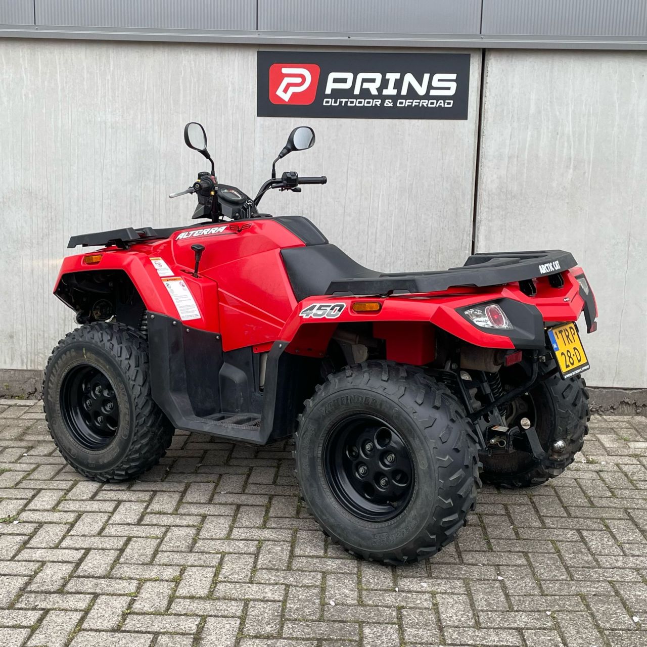 Arctic Cat Alterra 450 4x4 met landbouwkenteken