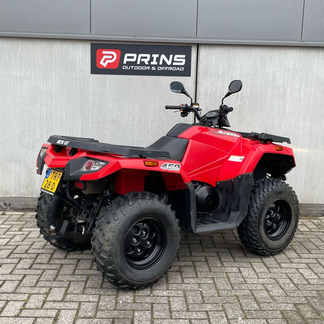 Arctic Cat Alterra 450 4x4 met landbouwkenteken