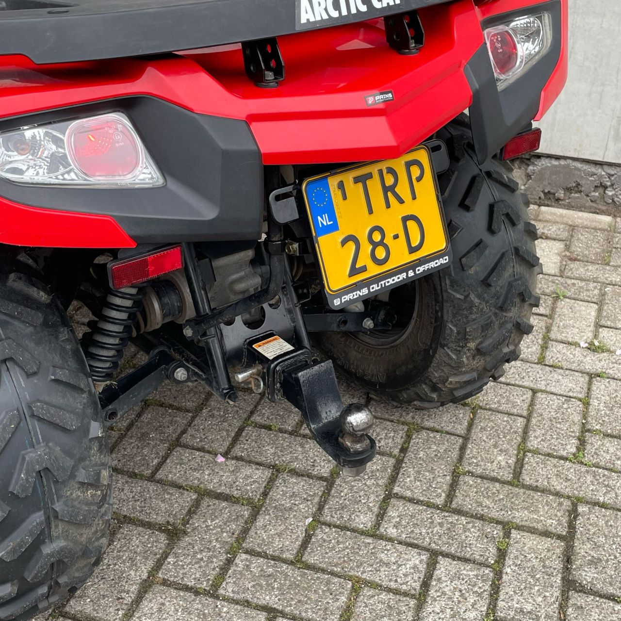 Arctic Cat Alterra 450 4x4 met landbouwkenteken