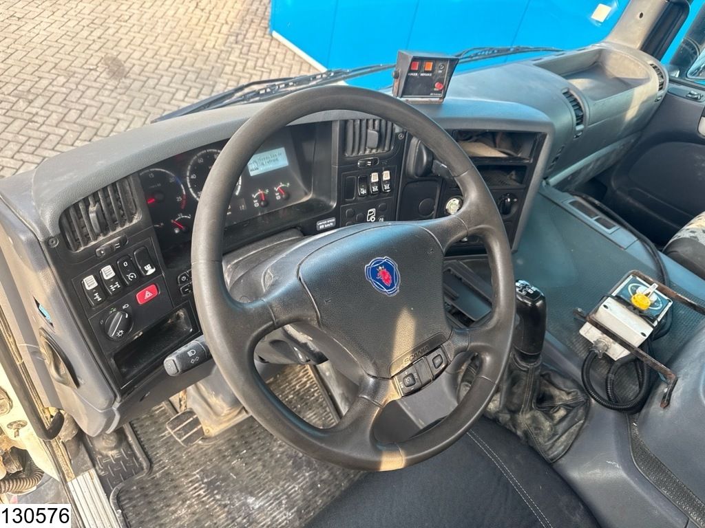 Scania P 380 EURO 4, Cifa 9m3, Steel suspension, Manual