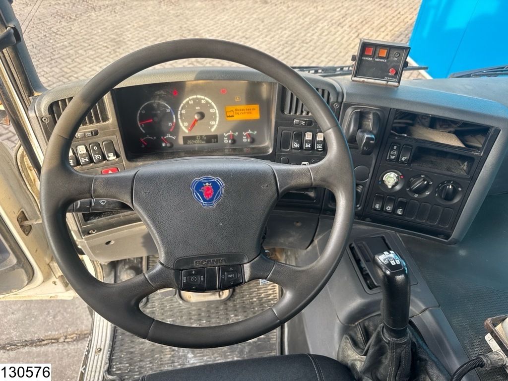 Scania P 380 EURO 4, Cifa 9m3, Steel suspension, Manual