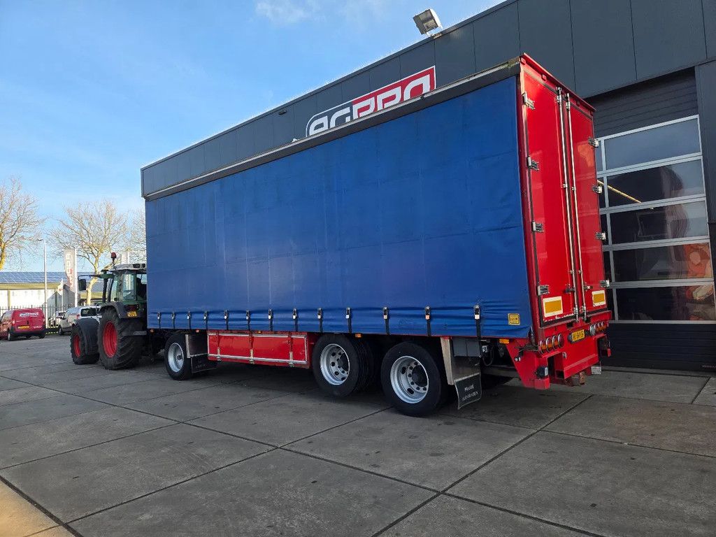 ORBONS 3 as schuifzeilen, deuren achter 850 baklengte 272 insteek, liftas, kooiaap aansluit.BPW trommelremmen