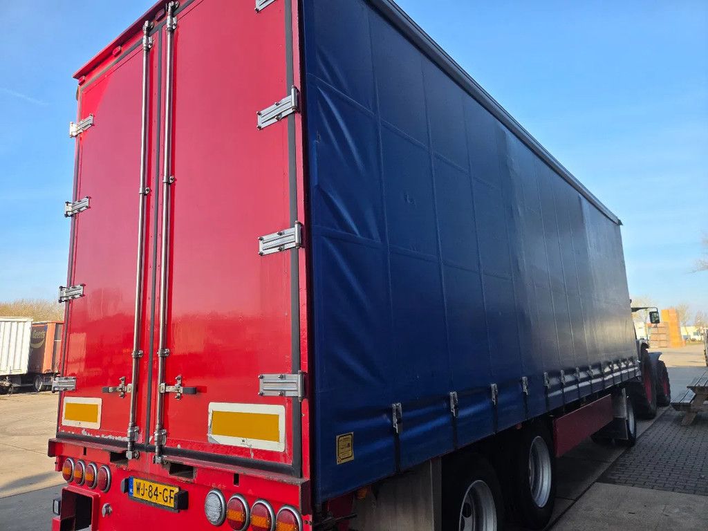 ORBONS 3 as schuifzeilen, deuren achter 850 baklengte 272 insteek, liftas, kooiaap aansluit.BPW trommelremmen