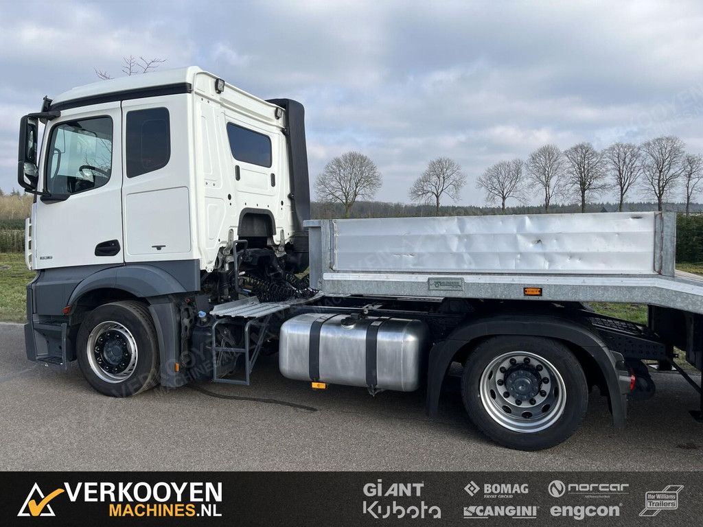 2018 Mercedes Benz Actros 1836 + Veldhuizen P48-2 Semi Dieplader (22-ton) VT798