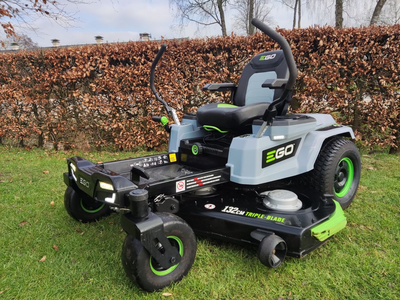 EGO accuzitmaaier (type ZT5201E-L, 132 cm, Zero-Turn, 158 h)