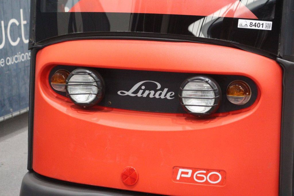 Elektrotraktor Linde P60 Electric 2014
