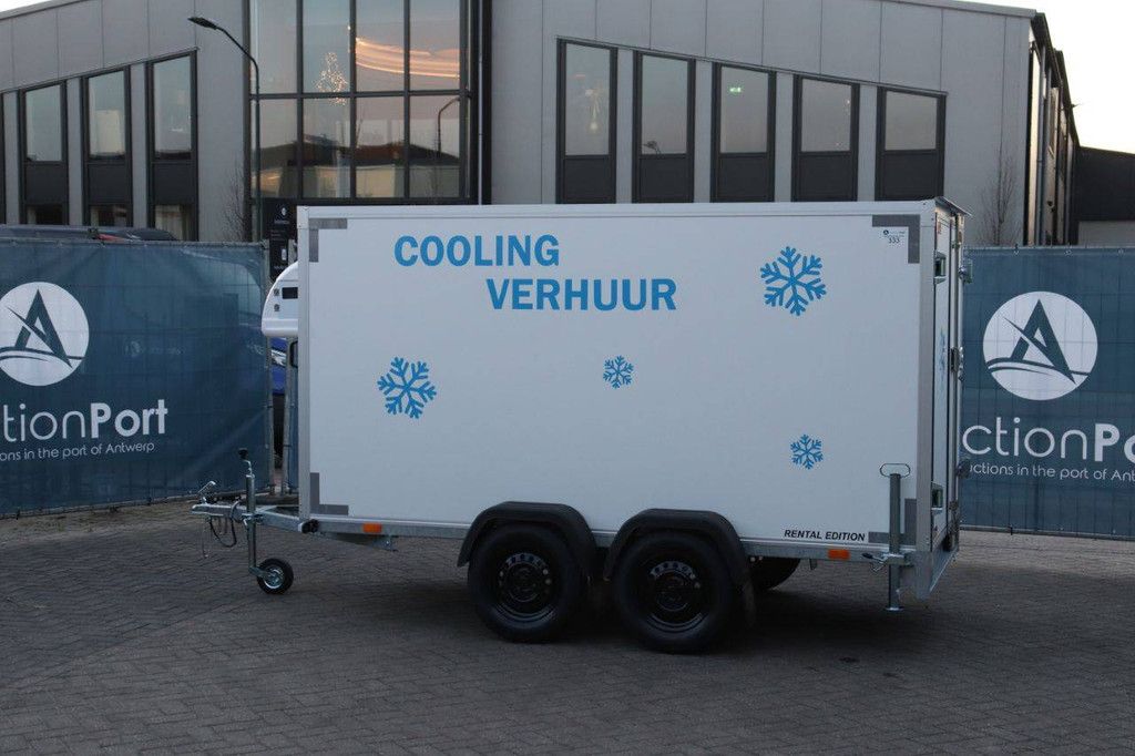 Closed refrigerated trailer 300x150cm 2025 New