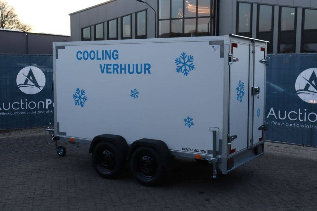 Closed refrigerated trailer 300x150cm 2025 New