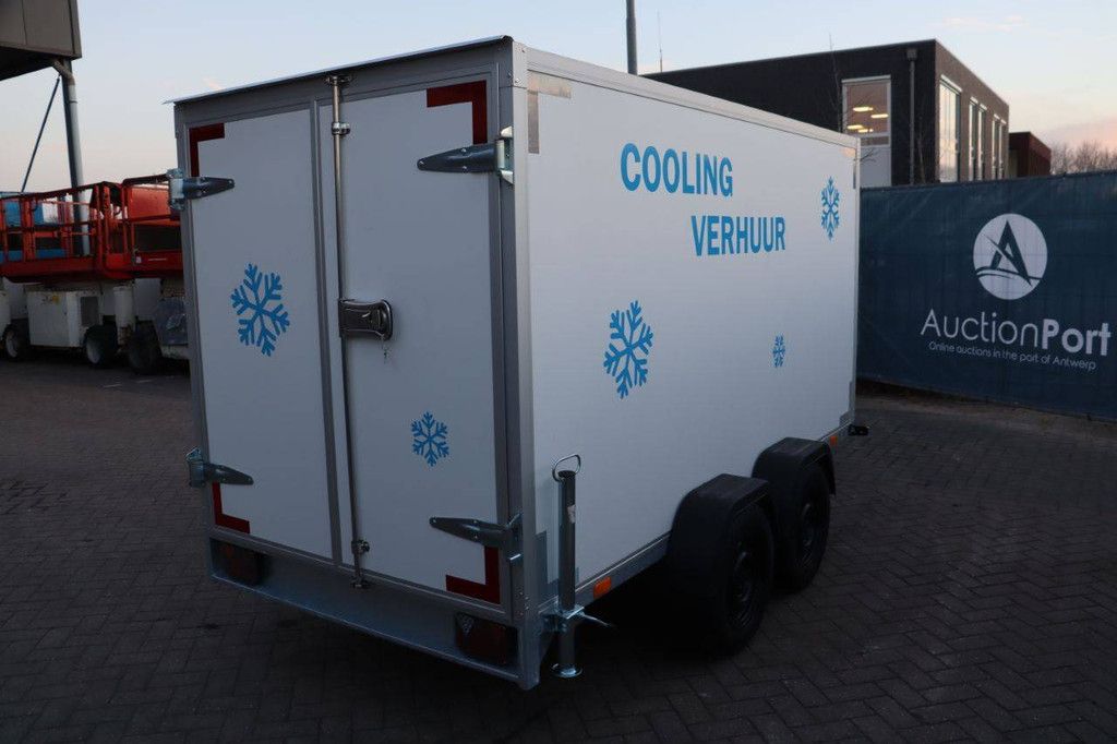 Closed refrigerated trailer 300x150cm 2025 New