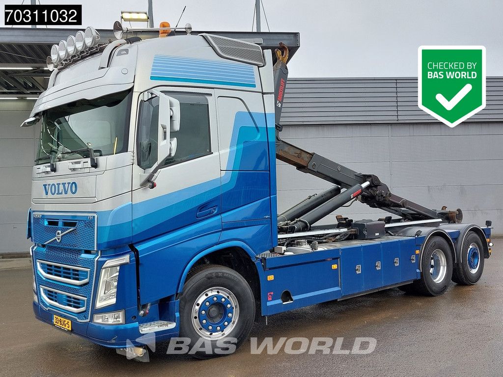 Volvo FH FH 500 6X2 NL-Truck APK HIAB XR26S59 containersysteem Lift+steering axle VEB+ Euro 6