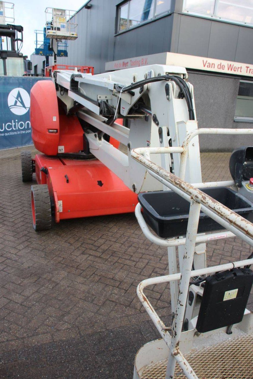 Telescopic aerial work platform Manitou 150 AET JL Bi-energy 15m 2015