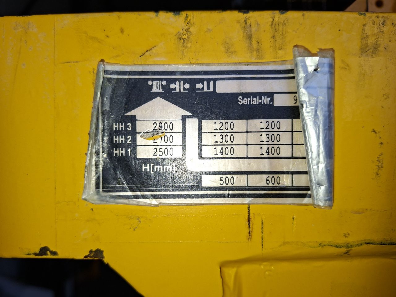 Jungheinrich ejc-z 14 1400 kg 2.9 meter initiele heffing