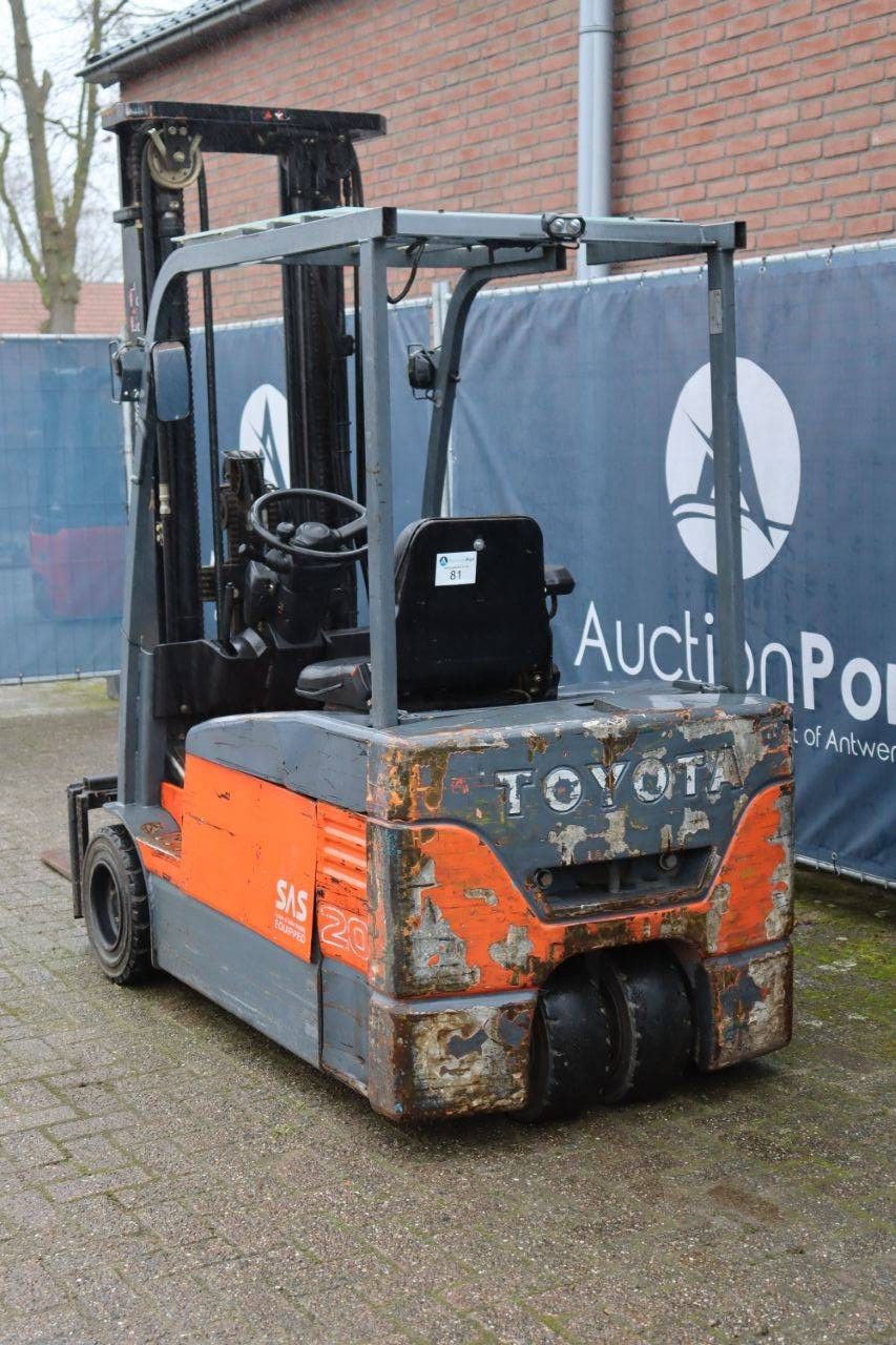 Forklift Toyota 7FBEF20 Electric 2000kg 5.5m 2003