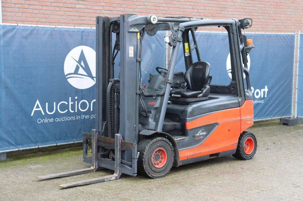 Forklift Linde E25L-01 Electric 2500kg 2015