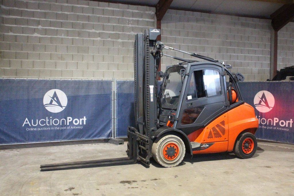 Gabelstapler Linde H50T-02/600 Elektro 5000 kg 4,06 m 2019