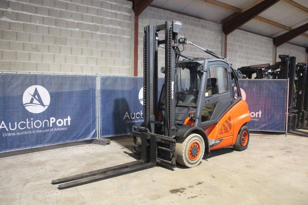 Gabelstapler Linde H50T-02/600 Elektro 5000 kg 4,06 m 2019