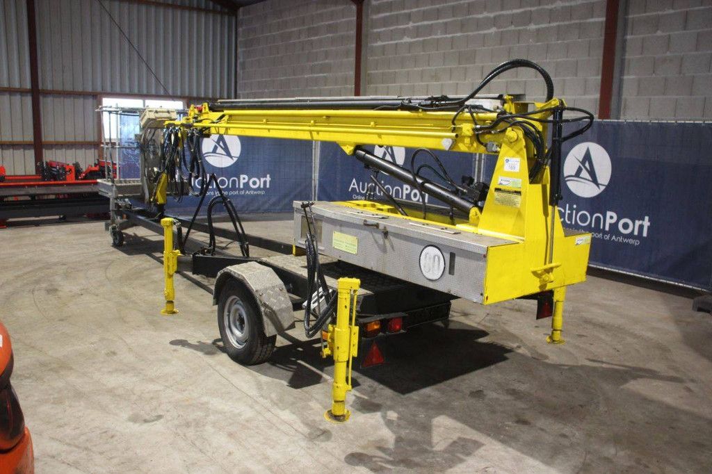 OMME Lift 1500Z Elektrische, anhängermontierte Hubarbeitsbühne 15 m 1994