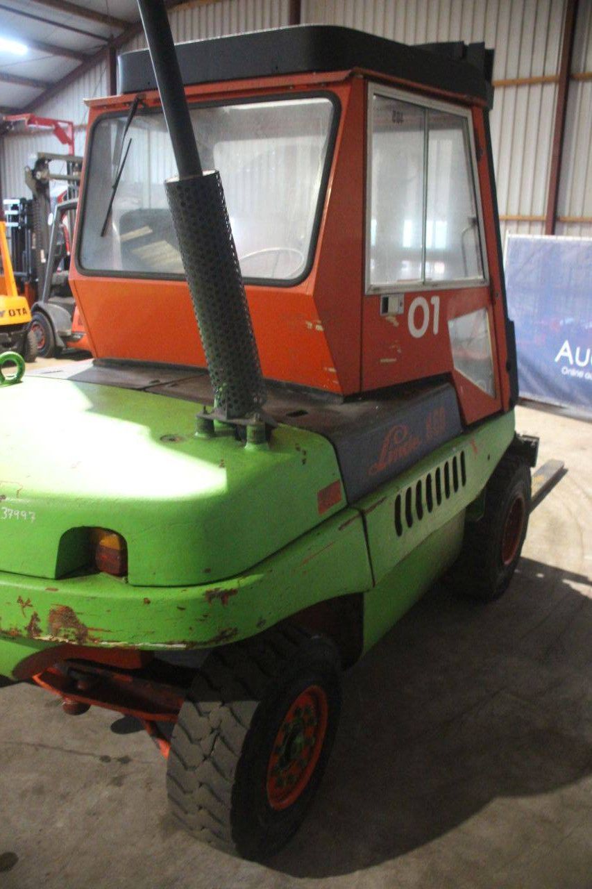 Gabelstapler Linde H60D Diesel 6000 kg 3,75 m 1986