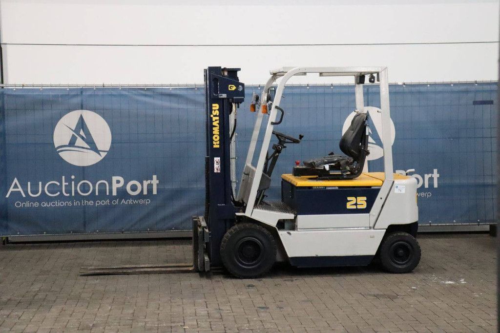Forklift Komatsu FB25H-1E Electric 2500kg 4.5m 1994
