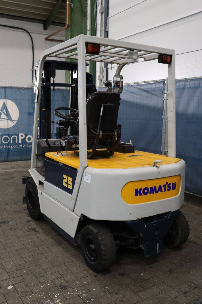 Forklift Komatsu FB25H-1E Electric 2500kg 4.5m 1994