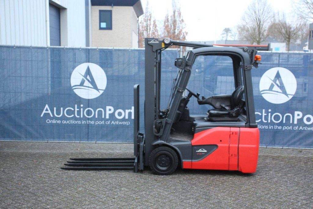 Forklift Linde E16C-02 Electric 1600kg 7m 2017