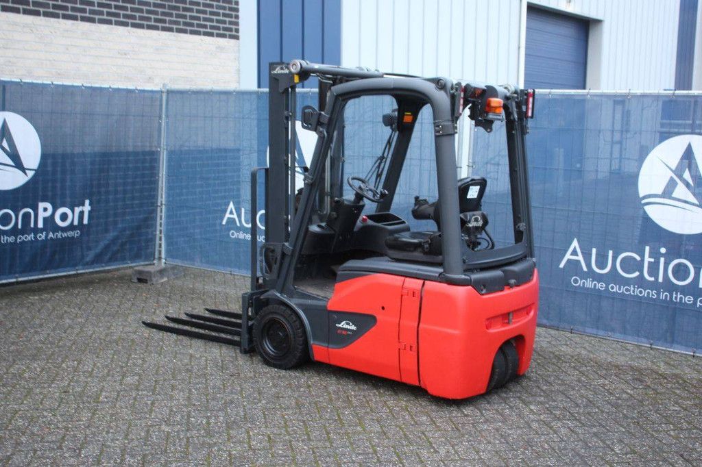 Forklift Linde E16C-02 Electric 1600kg 7m 2017