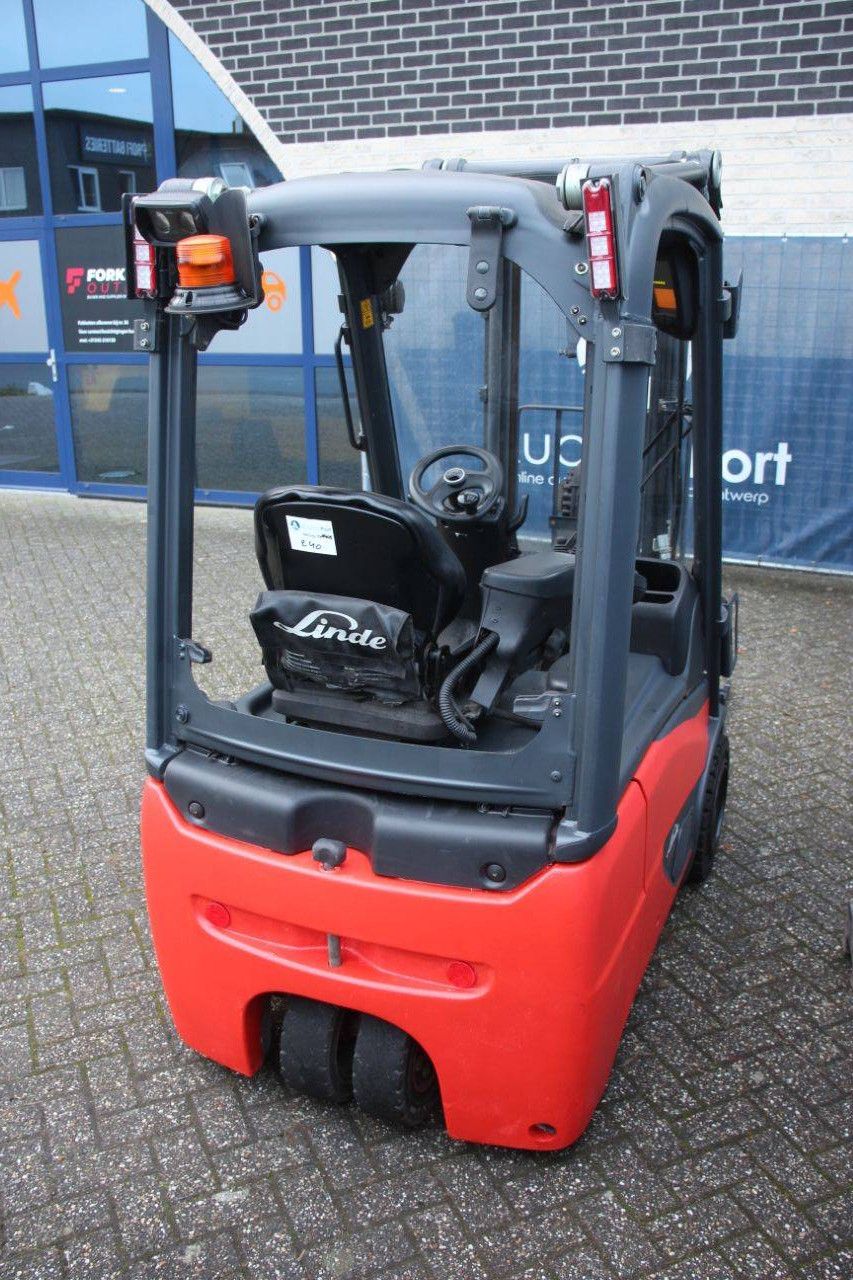 Forklift Linde E16C-02 Electric 1600kg 7m 2017