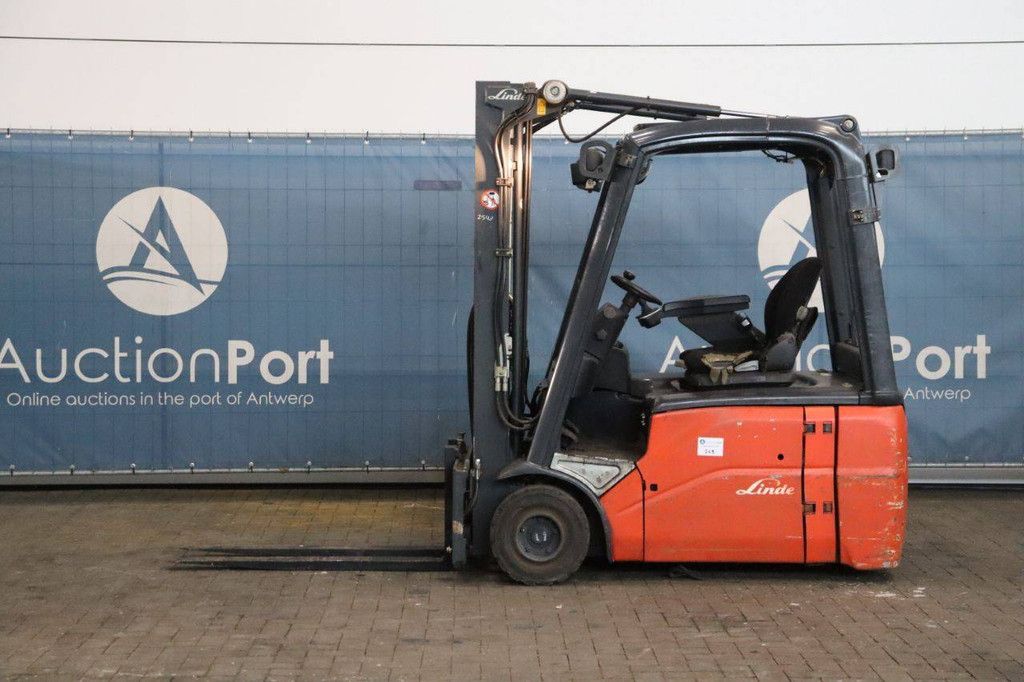 Forklift Linde E16-01 Electric 1600kg 3.19m 2013