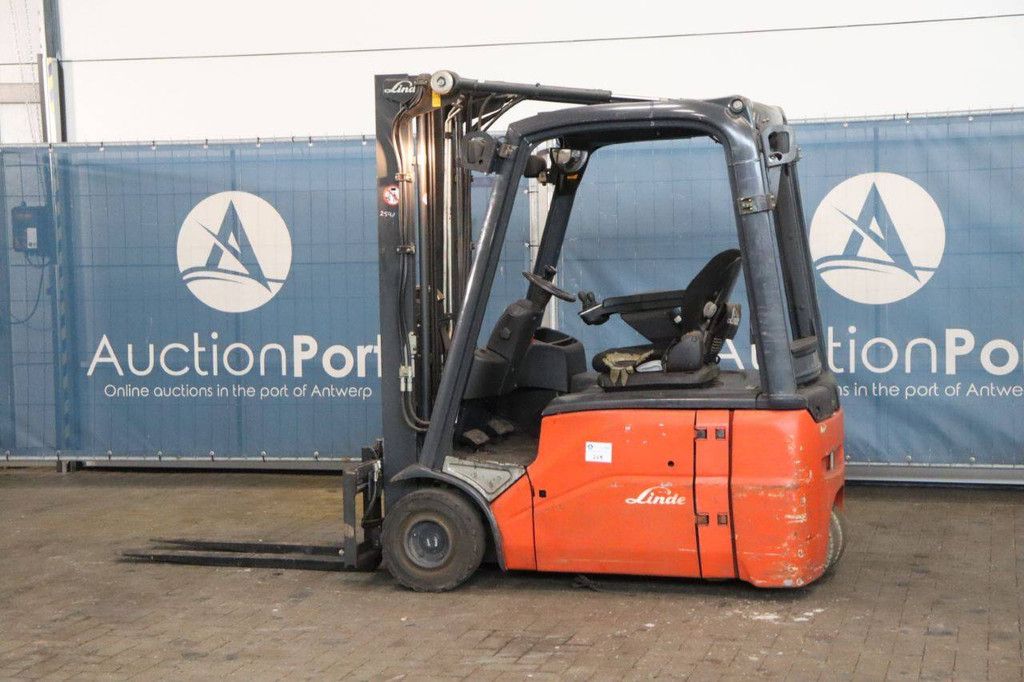 Forklift Linde E16-01 Electric 1600kg 3.19m 2013