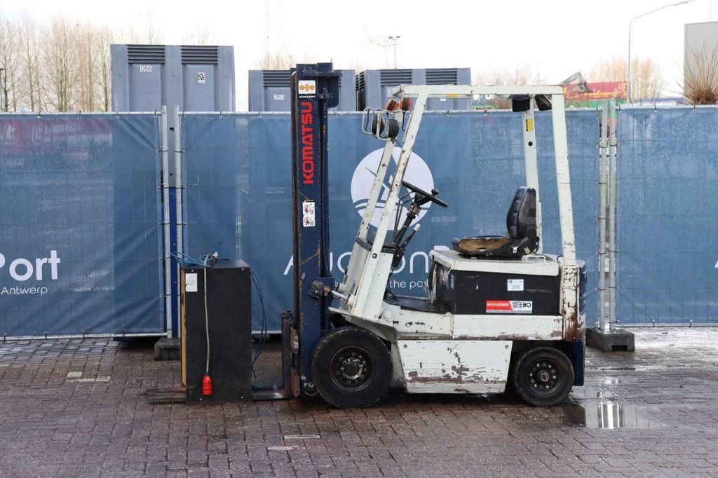 Komatsu FB15-5 Elektro-Gabelstapler, 1500 kg, 3,5 m