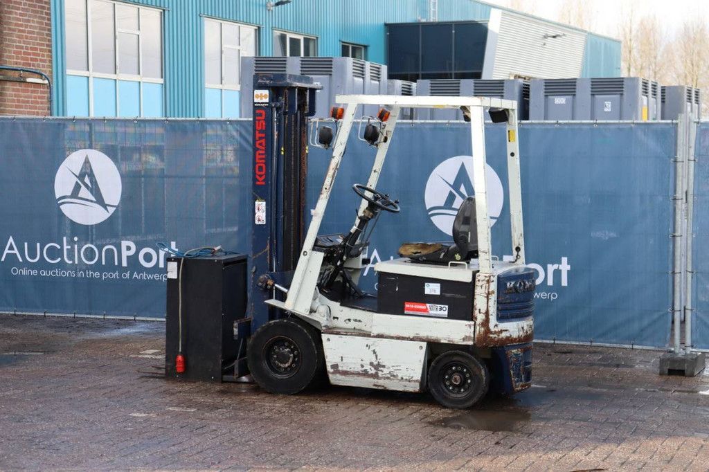 Komatsu FB15-5 Elektro-Gabelstapler, 1500 kg, 3,5 m