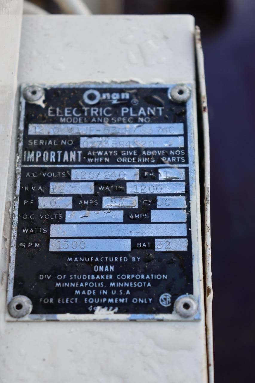 Generator Onan 12.0 MDJF Diesel 12kVA