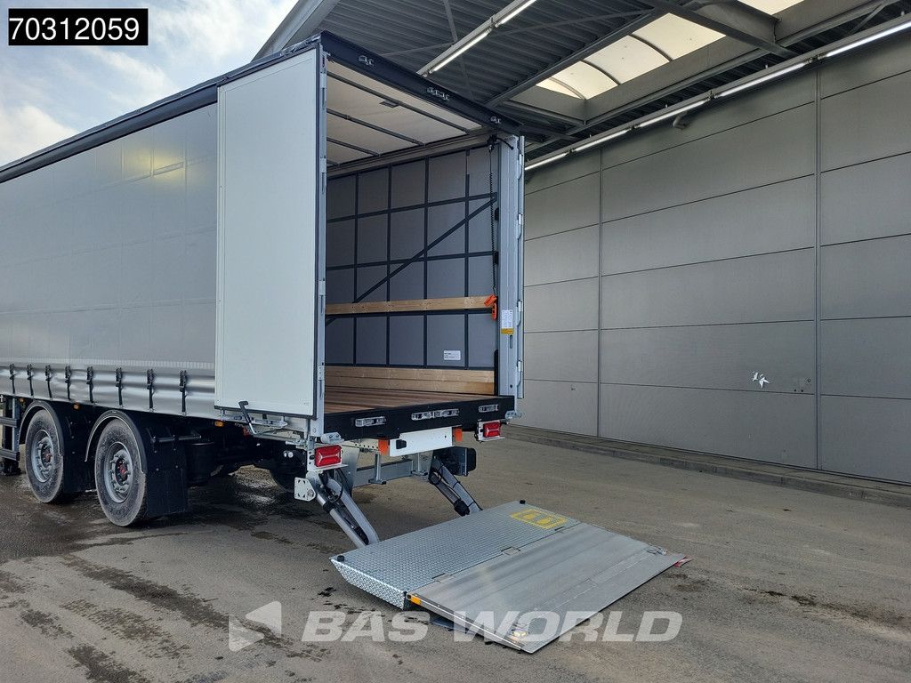 System Trailers LPRS18 NEW Taiilgate Lift+Steeringaxle Hardwood floor SAF