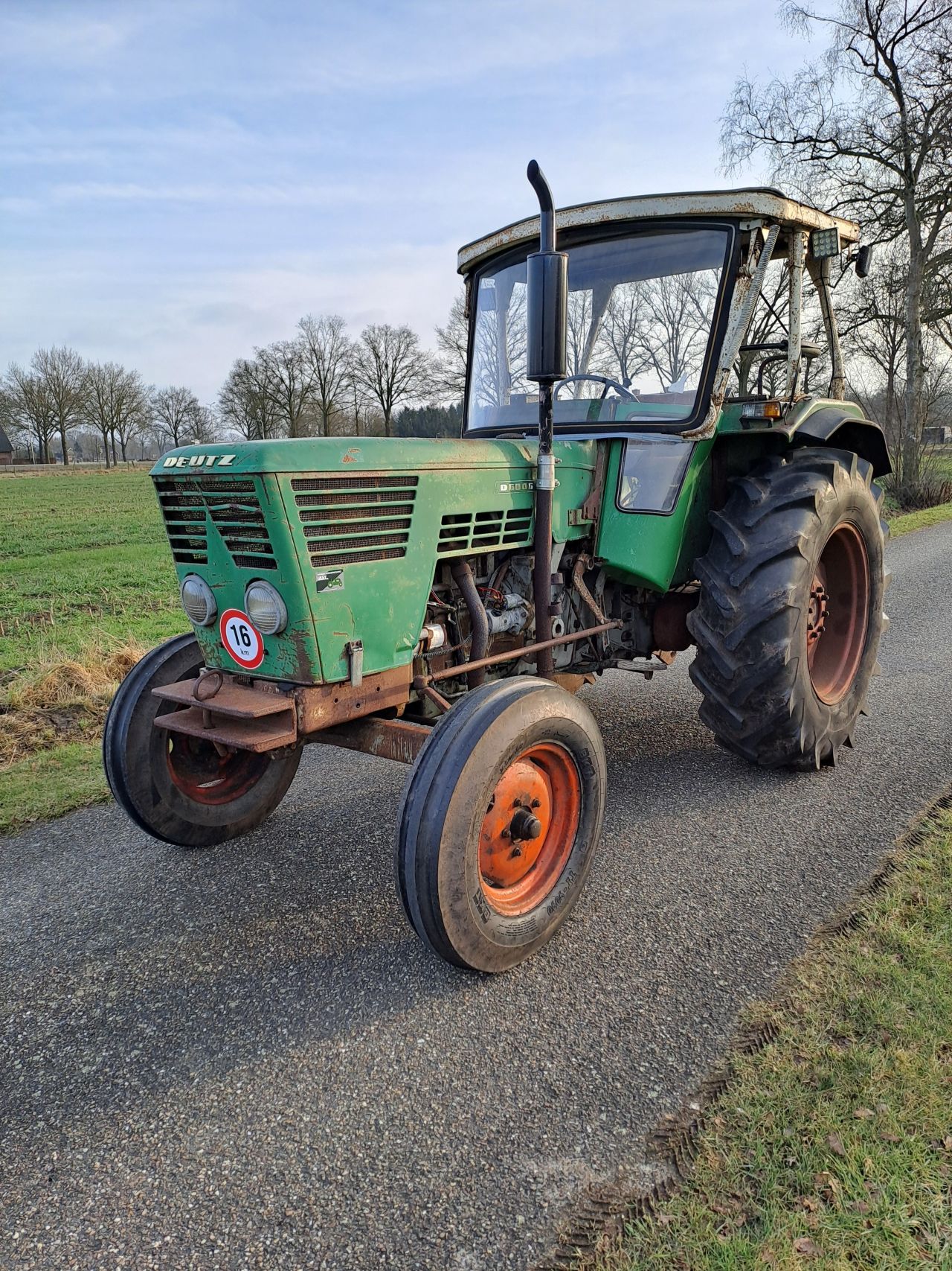 Deutz D-6006 | Nl Kenteken | Complete kap en ruit