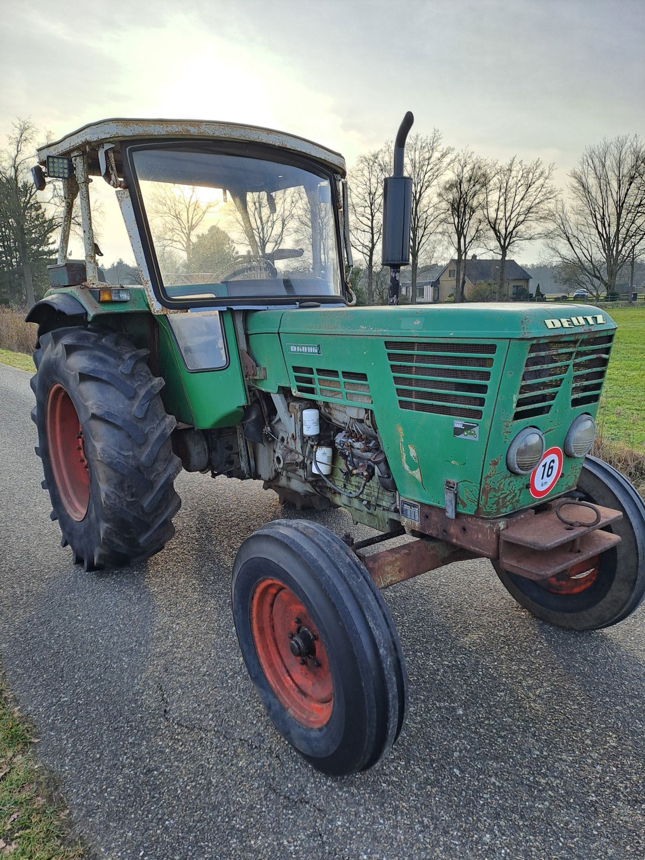 Deutz D-6006 | Nl Kenteken | Complete kap en ruit