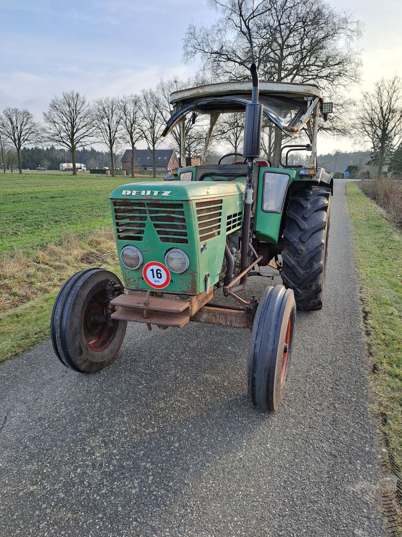 Deutz D-6006 | Nl Kenteken | Complete kap en ruit
