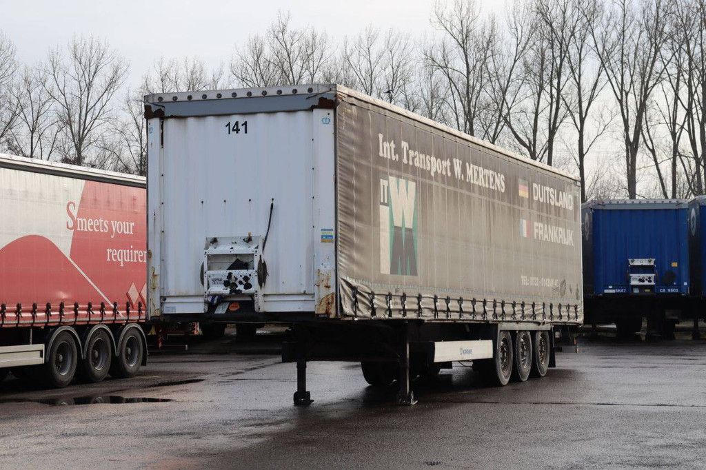 Krone SD 2014 sliding tarpaulin trailer