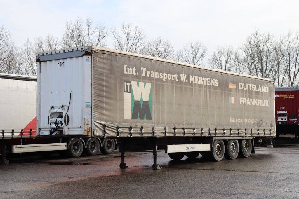 Krone SD 2014 sliding tarpaulin trailer