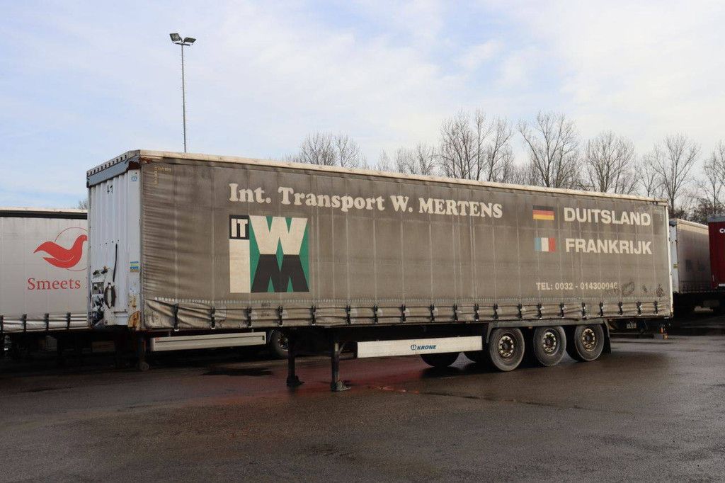 Krone SD 2014 sliding tarpaulin trailer