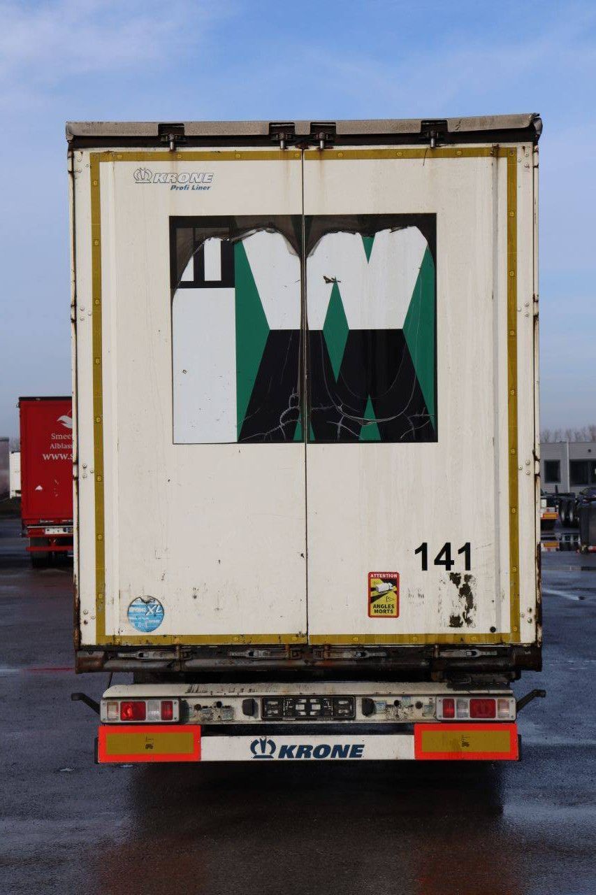 Krone SD 2014 sliding tarpaulin trailer