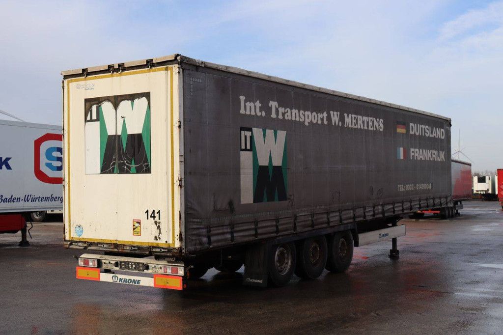 Krone SD 2014 sliding tarpaulin trailer