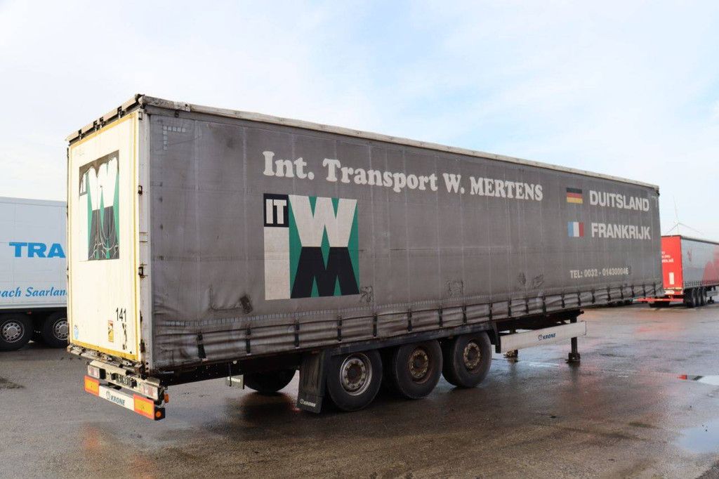 Krone SD 2014 sliding tarpaulin trailer